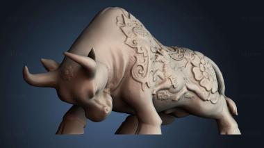 3D модель Скульптура быка (STL)