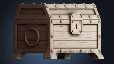 3D model Chest - Legend Games (STL)