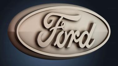 3D model Ford Logo (STL)