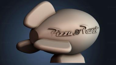 3D модель Ракета «Планета Пицца» — История игрушек (STL)