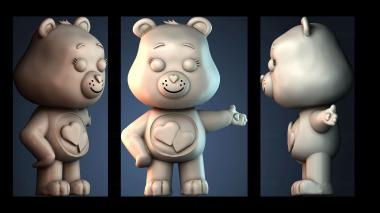 3D model Care Bear (STL)