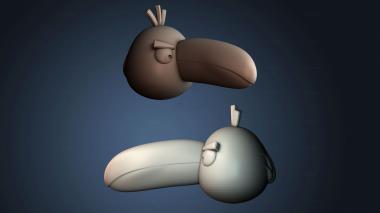 3D model Hal - Angry Birds (STL)