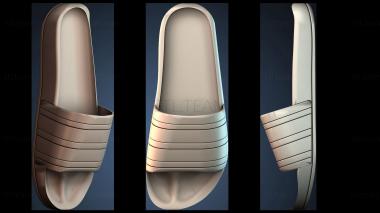 3D модель Тапочки Adidas (STL)