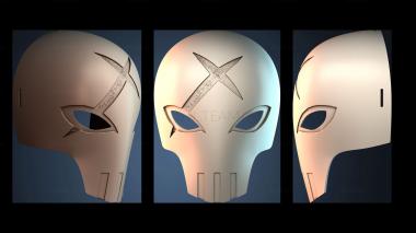 3D модель Red X Mask Юные Титаны (STL)
