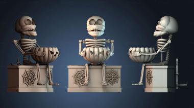 3D модель Смеющийся скелет (STL)