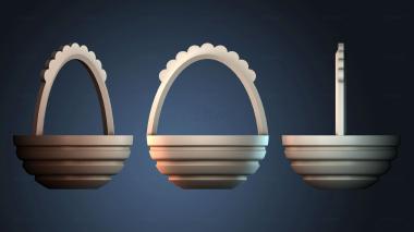 3D model Easter basket (STL)