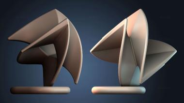 3D модель Ваза для цветов Twist (STL)