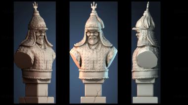 3D модель Адмирал Ли Сун Син (STL)