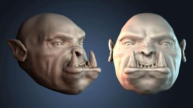 3D модель Воин Орк (STL)
