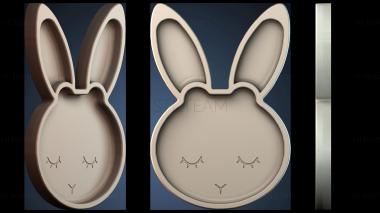 3D модель Лоток для кроликов (STL)