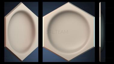 3D model Honeycomb tray (STL)