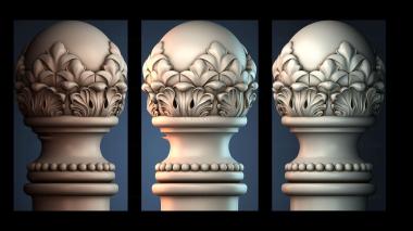3D model Top of the column (STL)