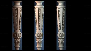 3D model Decorative Wooden Leg (STL)