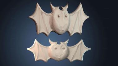 3D model Halloween bat (STL)