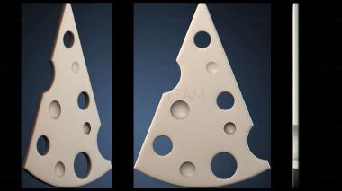 3D model Piece of cheese (STL)
