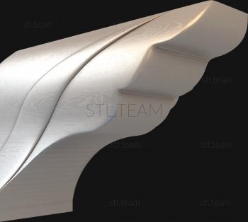 3D модель 3д модель ножки, stl, файл для чпу (STL)