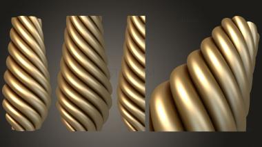 3D model Table support truncated in the form of a spiral (STL)