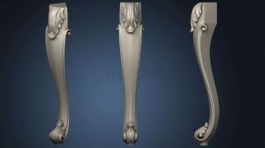 3D model Chair leg version1 (STL)