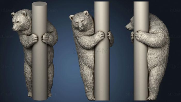 3D model Teddy bear leg version1 (STL)