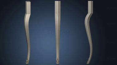 3D модель Ножка с одной накладкой (STL)