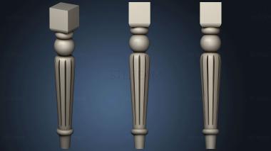 3D model Chair leg (STL)