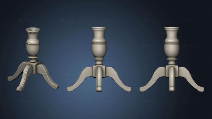 3D model Dining table leg (STL)