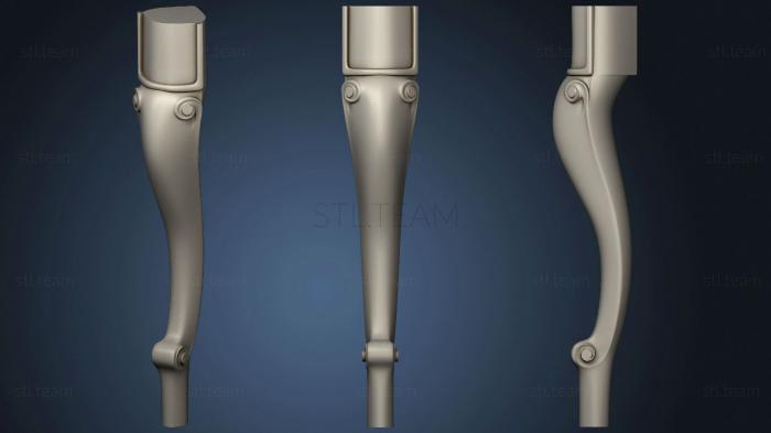 3D model Dresser leg (STL)
