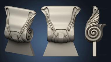 3D модель Элемент ножки стола (STL)