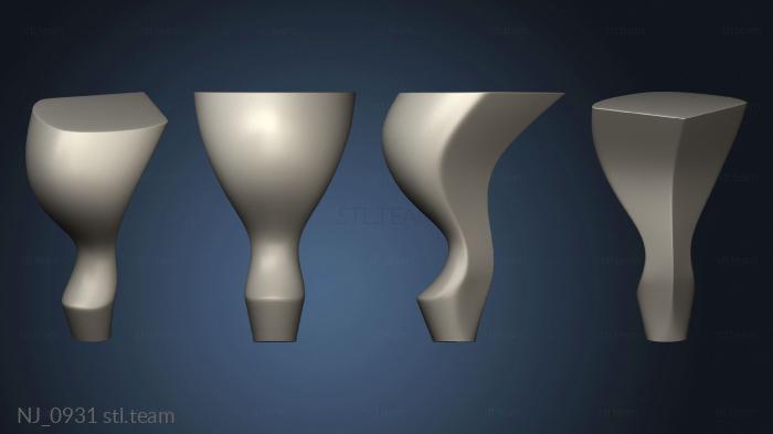 3D model The leg is simple (STL)