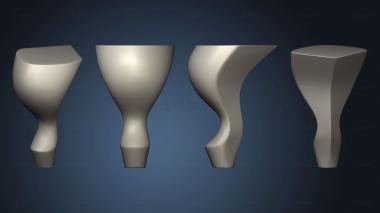 3D model The leg is simple (STL)