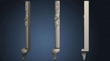 3D model The leg is simple (STL)