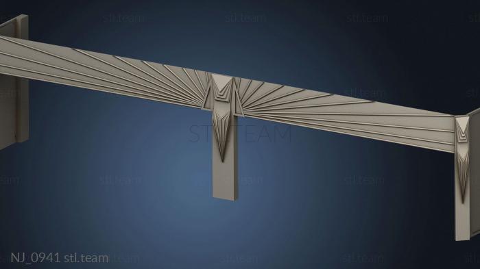 3D model Legs geometrical ornament (STL)