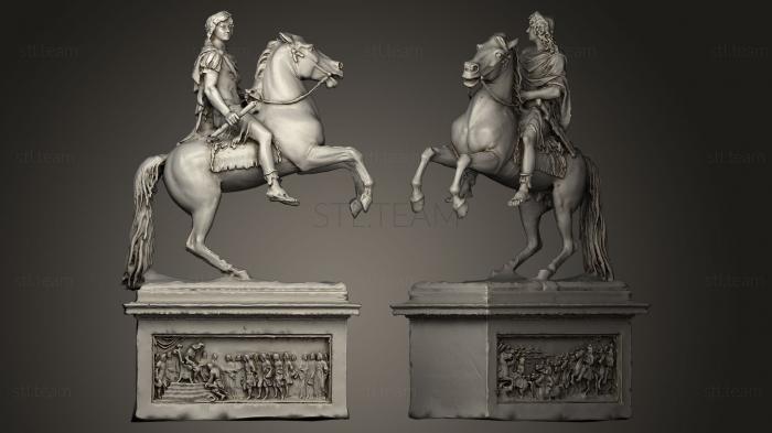 3D модель Король Франции Людовик XIV (STL)