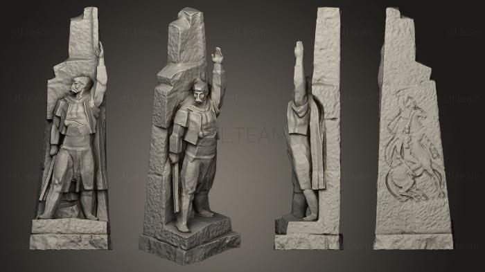 3D model Kalifer Voivoda Statue (STL)