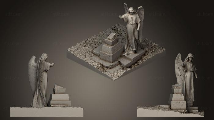Памятники Кладбищенская скульптура