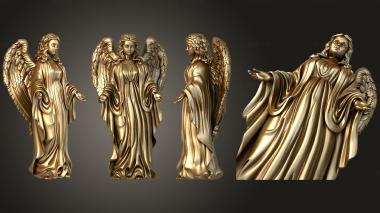 3D модель Статуетка Ангел (STL)