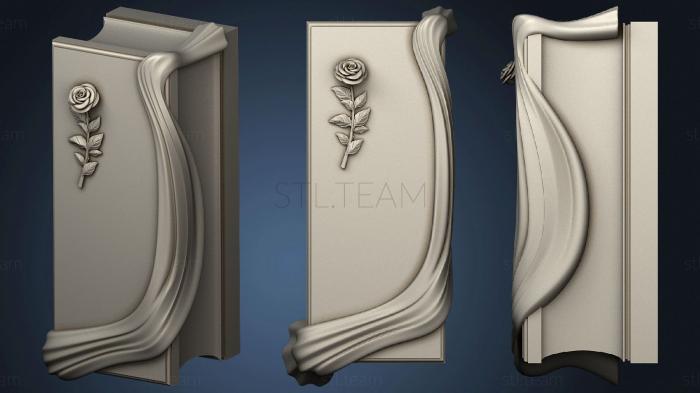 3D model Rose on the monument (STL)