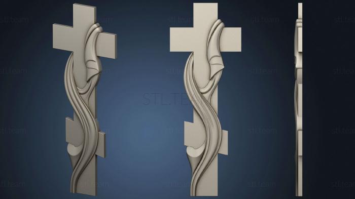 3D model Cross with shroud (STL)