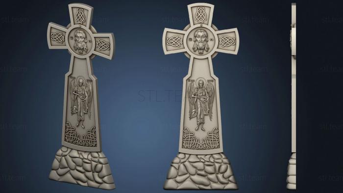 3D model Cross with the saint (STL)