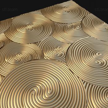 3D model PANEL_GEOMETRICHNA_0043 (STL)