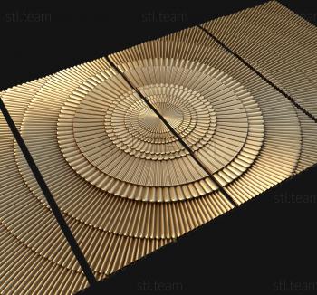 3D model PANEL_GEOMETRICHNA_0114 (STL)