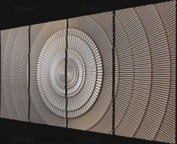 3D model PANEL_GEOMETRICHNA_0114 (STL)