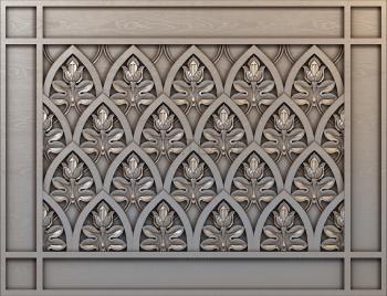 3D model PANEL_GEOMETRICHNA_0140 (STL)