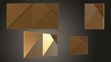 3D model Panel geometric 2 (STL)