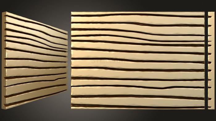 Панели геометрические Panel with curved lines