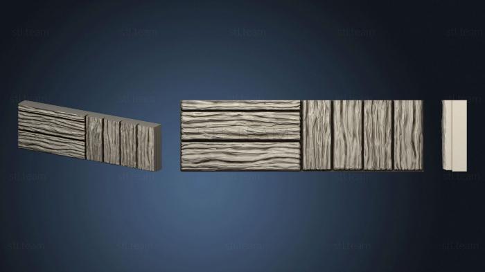 3D модель Деревянный пол.2x1.a.внутренний.ckit (STL)