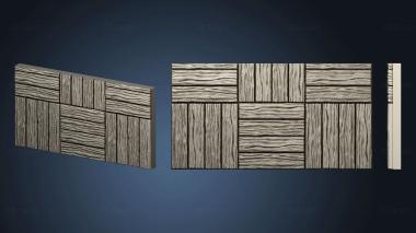 3D модель Деревянный пол.3x2.b.внутренний.ckit (STL)