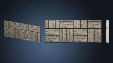 3D модель Деревянный пол.4x2.a.внутренний.ckit (STL)