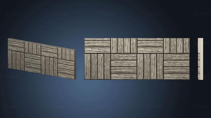 3D model Wood floor.4x2.b.internal.ckit (STL)