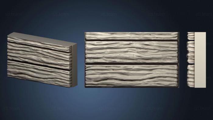 3D модель Деревянный пол.1x1.a.внутренний.ckit (STL)